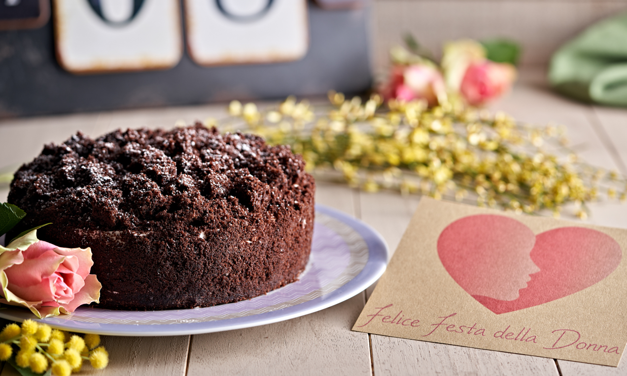 Torta mimosa al cioccolato