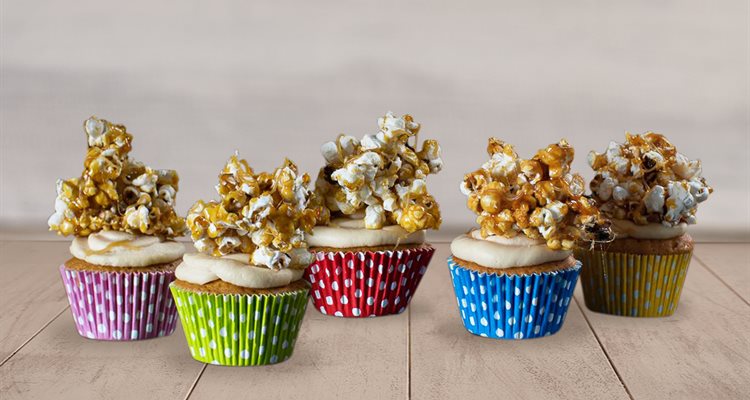 Popcorn cupcakes Ricette