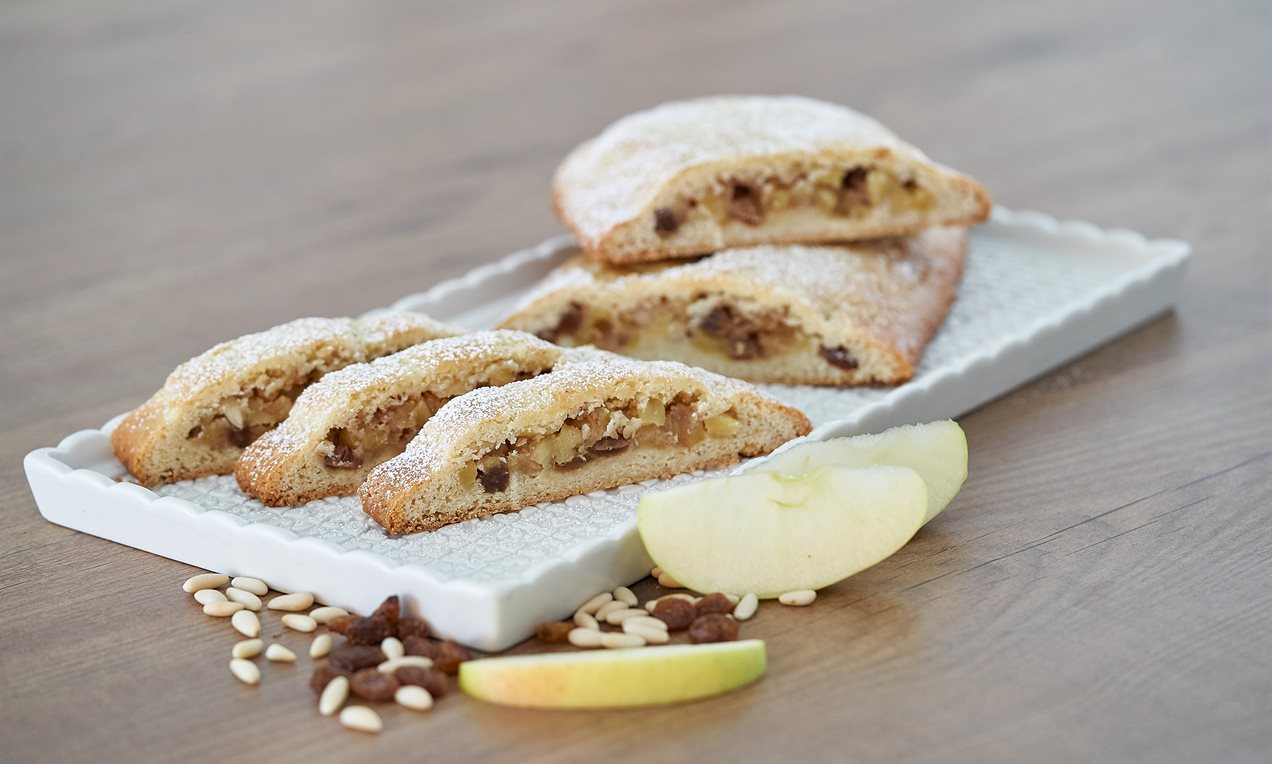 Strudel di pasta frolla