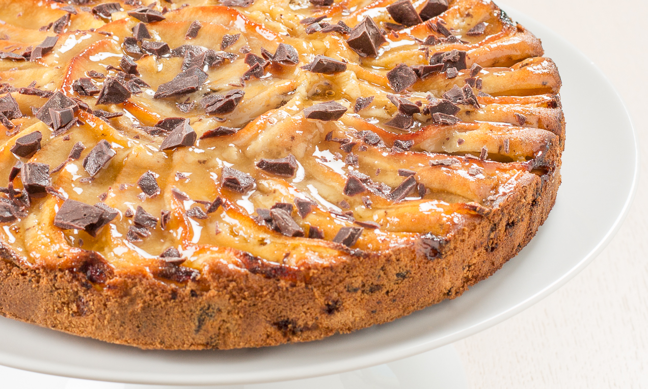 torta di mele e cioccolato ricetta