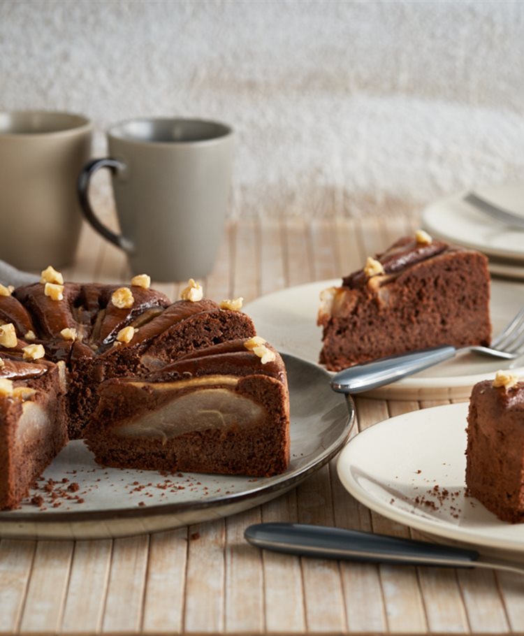 Torta pere e cioccolato senza glutine
