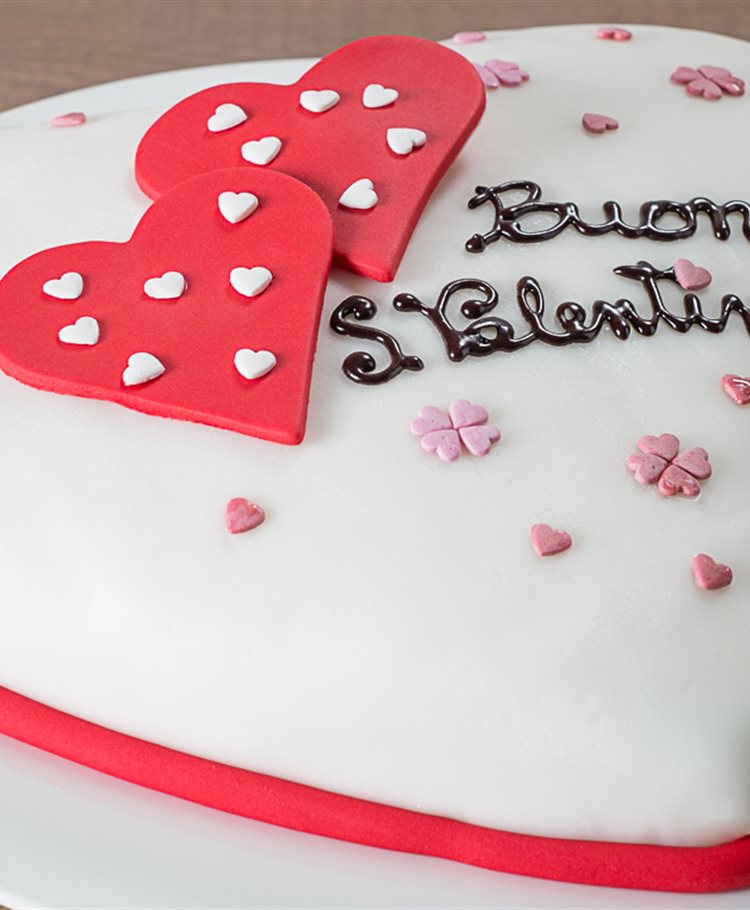 Qaziuy 10 decorazioni per torte a forma di cuore, mini decorazione per  torta a forma di cuore, decorazione per torta di San Valentino, decorazione  per